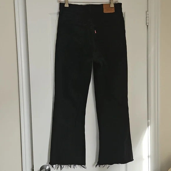 High Rise Black Jeans - Picture 4 of 8